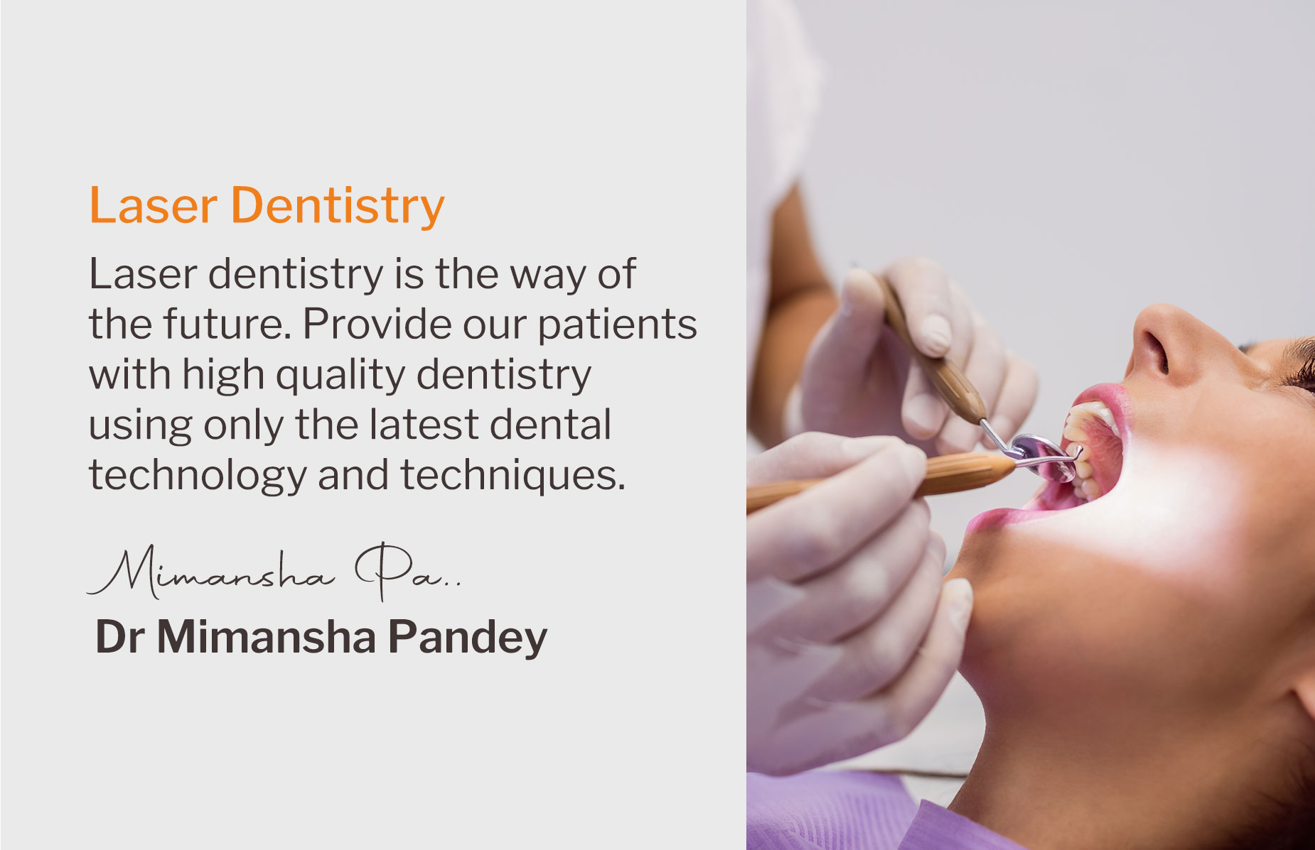 Successful Laser Dentistry in Indore | My Dentist Indore